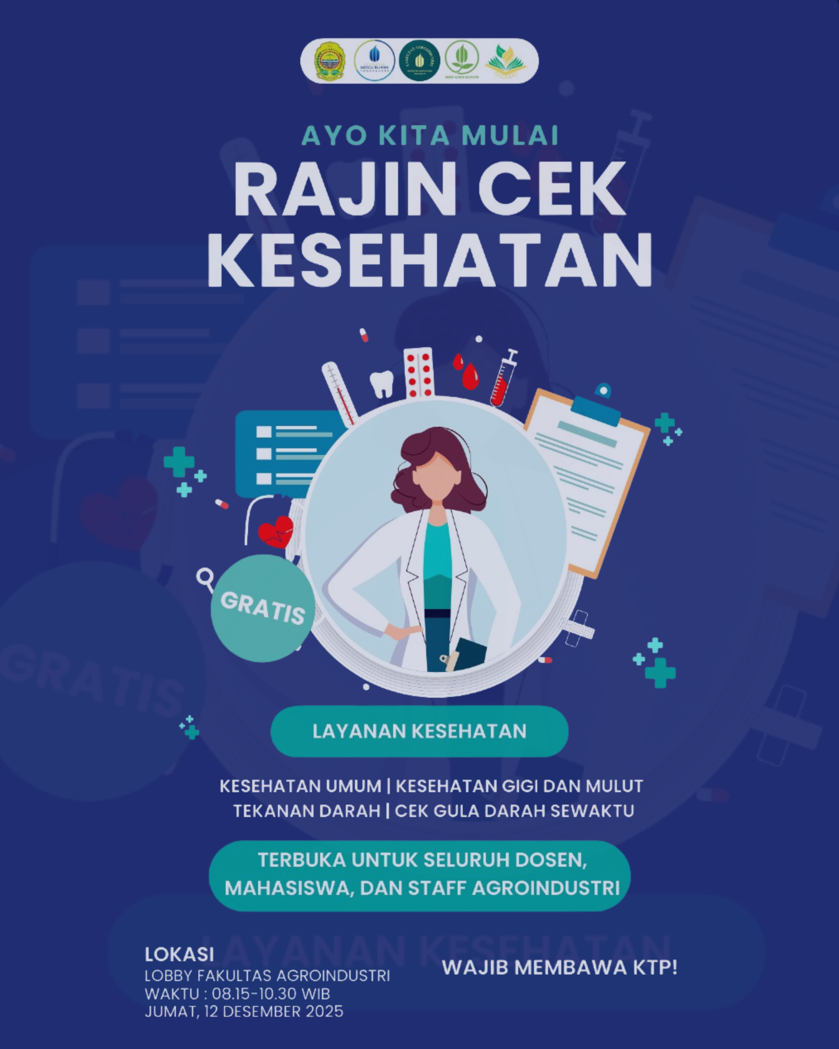 Jangan Tunda, Cek Sekarang! Fasilitas Pemeriksaan Kesehatan Gratis ...