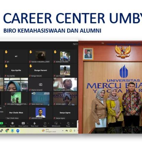 Career Center UMBY Selenggarakan Pembekalan Perencanaan Karir dan Pengenalan Dunia Kerja untuk Calon Wisudawan dan Wisudawati