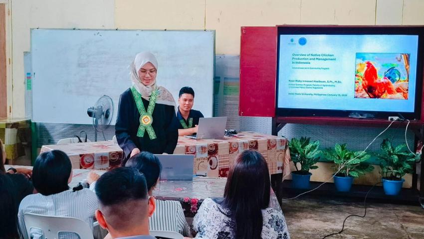 Dosen UMBY Jadi Narasumber dalam Kegiatan Joint Community di Aklan State University, Filipina